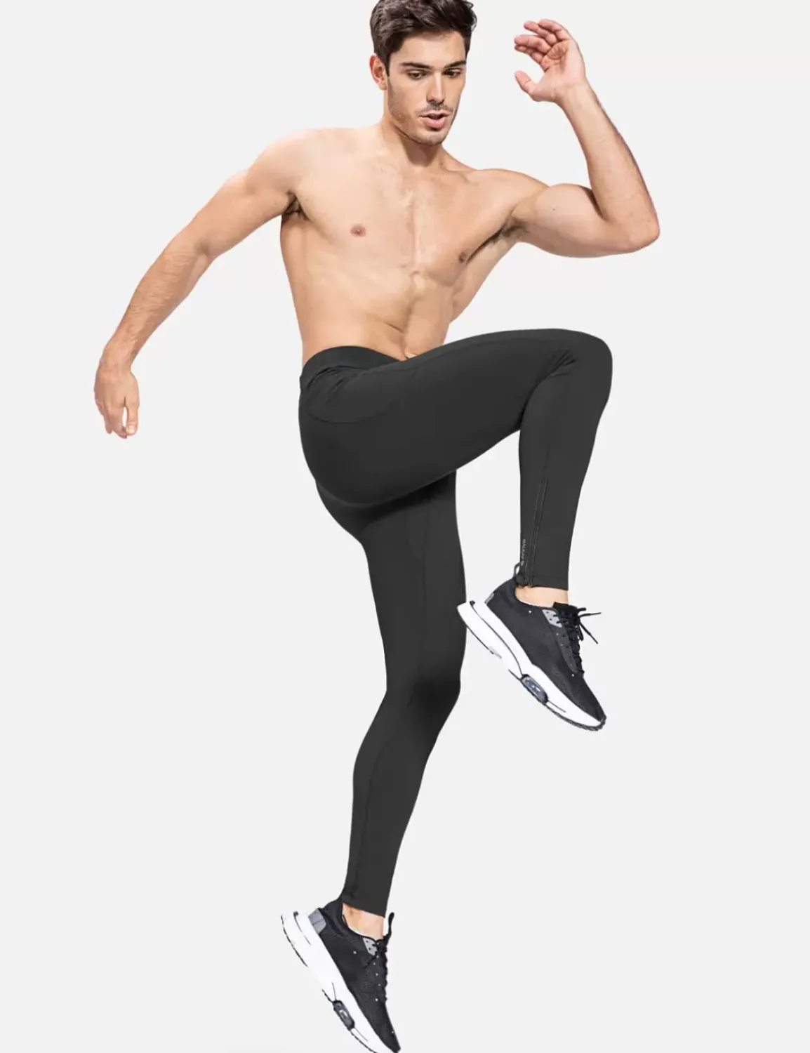 Baleaf Laureate Ankle Zip Dwr Thermal Tights^Men Tights