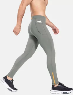 Baleaf Laureate Ankle Zip Dwr Thermal Tights^Men Fleece-Lined