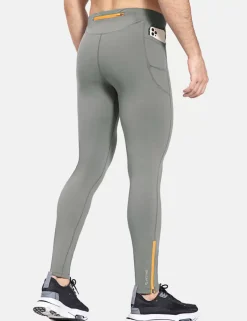 Baleaf Laureate Ankle Zip Dwr Thermal Tights^Men Fleece-Lined