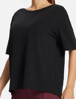Baleaf Laureate Boatneck Slouch Fit Tee^Women Short-Sleeved & Tank Tops
