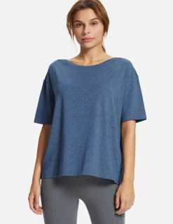 Baleaf Laureate Boatneck Slouch Fit Tee^Women Short-Sleeved & Tank Tops