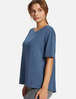 Baleaf Laureate Boatneck Slouch Fit Tee^Women Short-Sleeved & Tank Tops