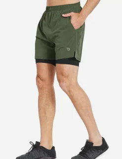 Baleaf Laureate Compression 2-In-1 Shorts^Men Shorts & Briefs