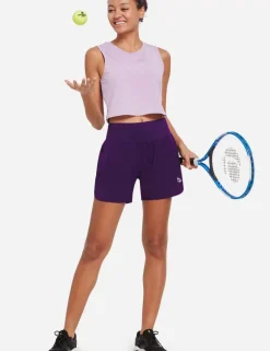 Baleaf Laureate Curved Hem 2-In-1 Shorts^Women Shorts & Underwear