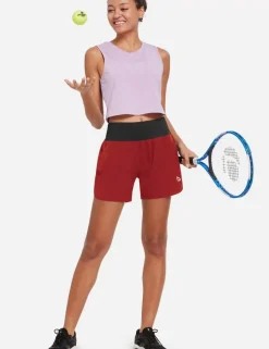 Baleaf Laureate Curved Hem 2-In-1 Shorts^Women Shorts & Underwear