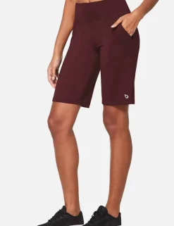 Baleaf Laureate High Rise Bermuda Shorts^Women Knee-Length
