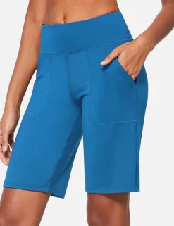 Baleaf Laureate High Rise Bermuda Shorts^Women Knee-Length