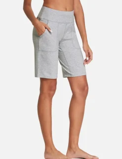 Baleaf Laureate High Rise Bermuda Shorts^Women Knee-Length