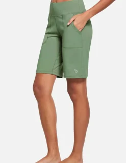 Baleaf Laureate High Rise Bermuda Shorts^Women Shorts & Underwear