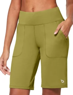 Baleaf Laureate High Rise Bermuda Shorts^Women Shorts & Underwear