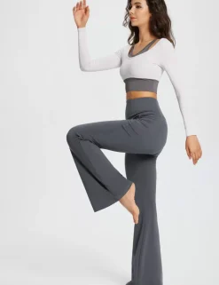 Baleaf Laureate High-Rise Pocketed Flared Pants^Women Joggers & (Sweat) Pants