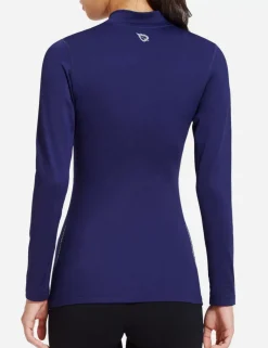 Baleaf Laureate Mock Neck Compressive Top^Women Long-Sleeved
