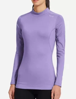Baleaf Laureate Mock Neck Compressive Top^Women Long-Sleeved