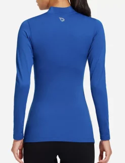Baleaf Laureate Mock Neck Compressive Top^Women Long-Sleeved