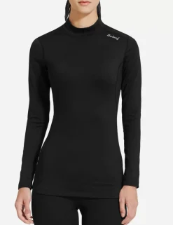 Baleaf Laureate Mock Neck Compressive Top^Women Long-Sleeved