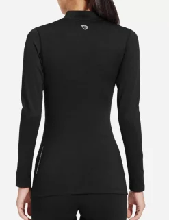 Baleaf Laureate Mock Neck Compressive Top^Women Long-Sleeved