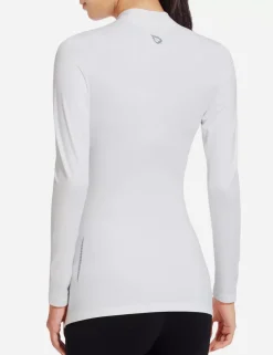 Baleaf Laureate Mock Neck Compressive Top^Women Fleece-Lined