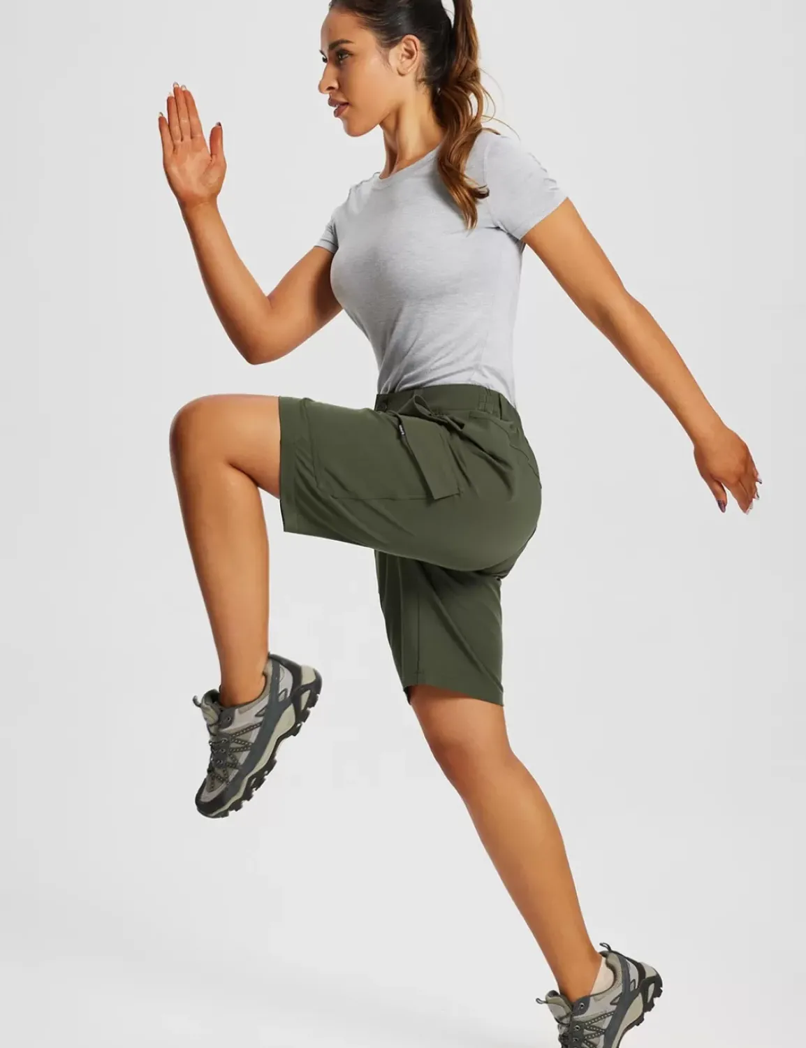 Baleaf Laureate Quick-Dry Cargo Shorts^Women Upf50+