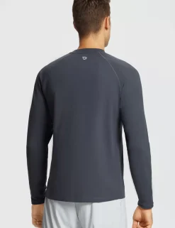 Baleaf Laureate Thermal Crew Neck T-Shirt^Men Fleece-Lined