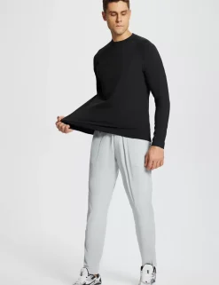 Baleaf Laureate Thermal Crew Neck T-Shirt^Men Fleece-Lined