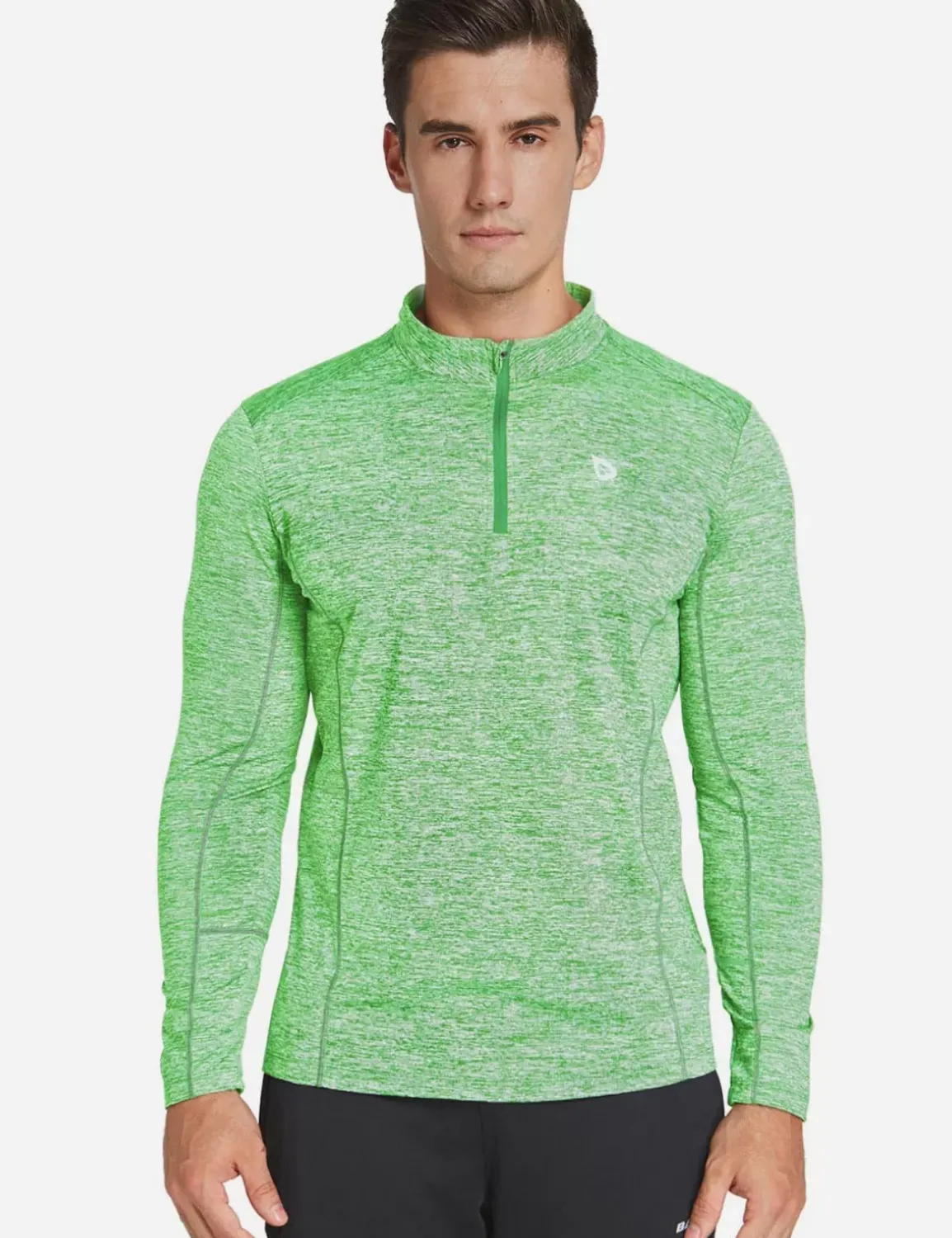 Baleaf Laureate Thermal Mock Neck Pullover^Men Long-Sleeved Shirts