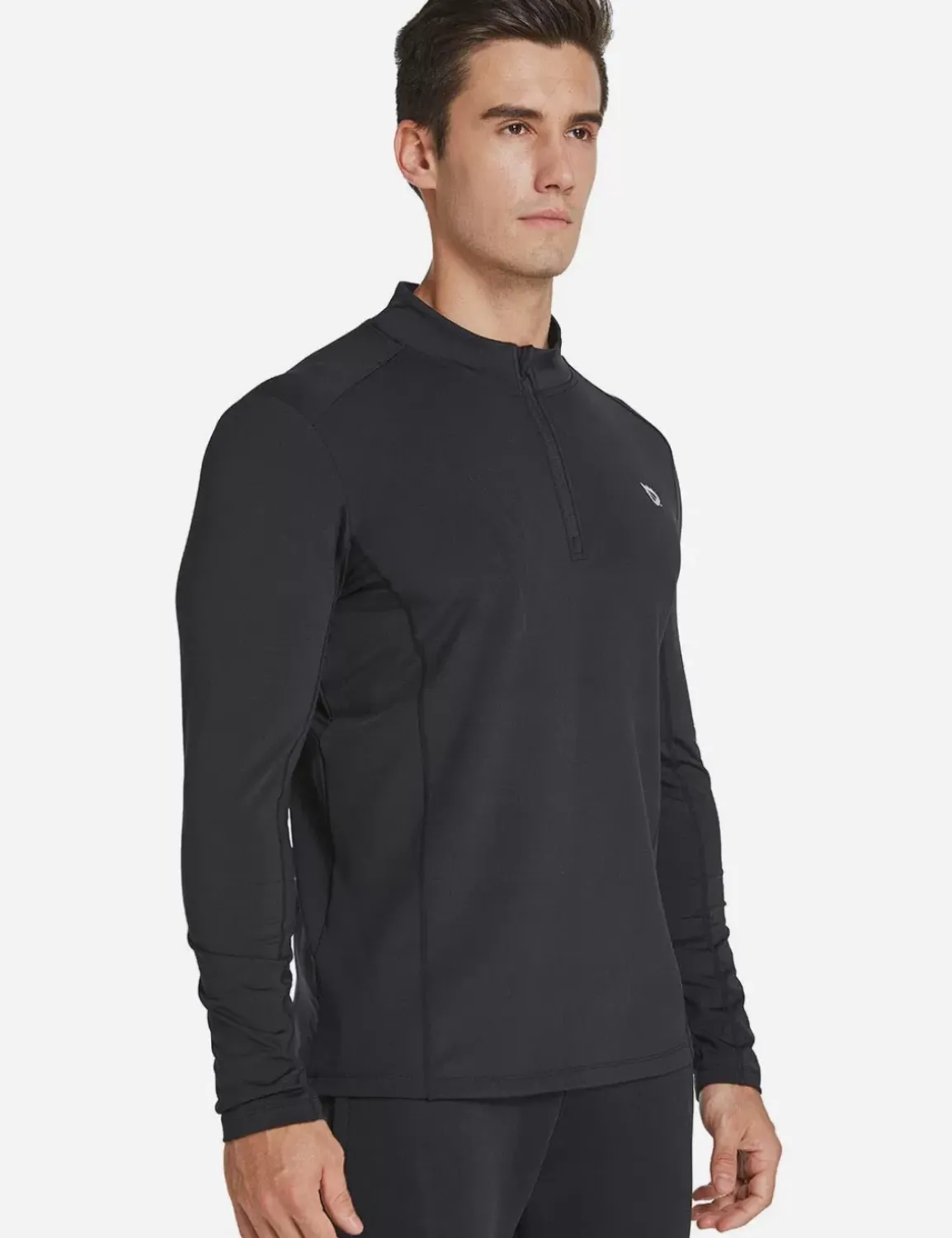 Baleaf Laureate Thermal Mock Neck Pullover^Men Long-Sleeved Shirts