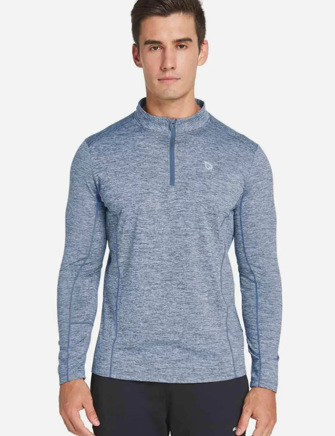 Baleaf Laureate Thermal Mock Neck Pullover^Men Fleece-Lined