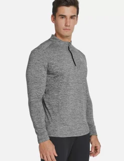 Baleaf Laureate Thermal Mock Neck Pullover^Men Fleece-Lined
