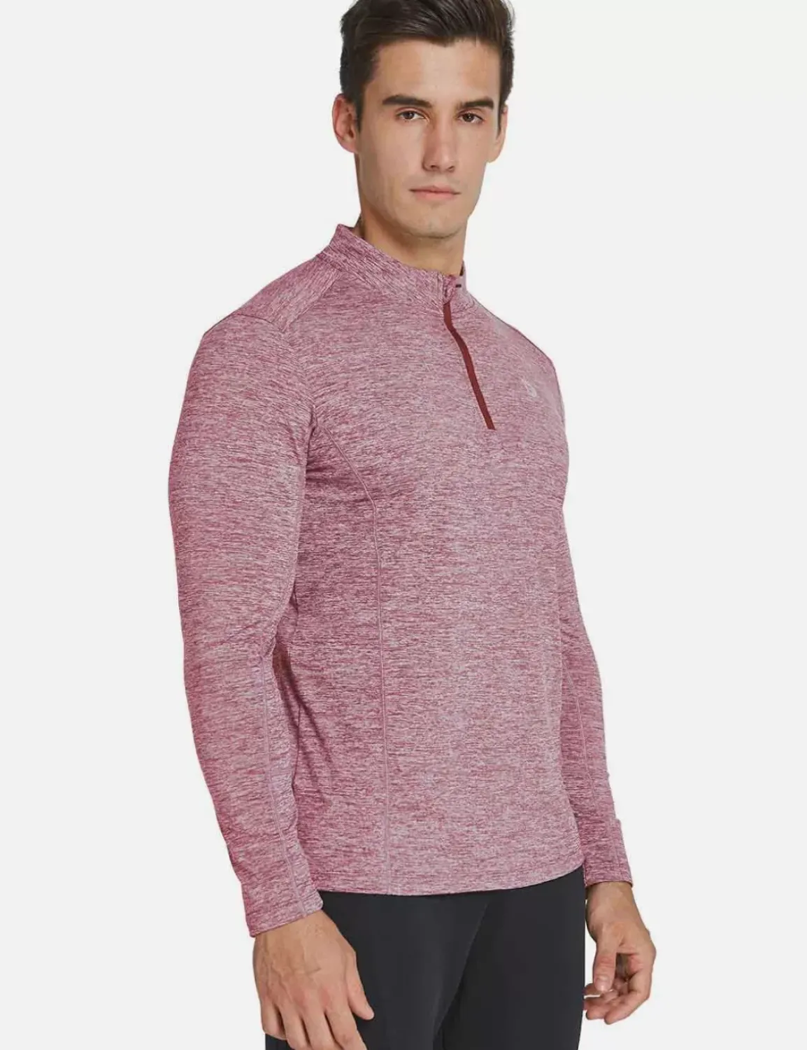 Baleaf Laureate Thermal Mock Neck Pullover^Men Fleece-Lined