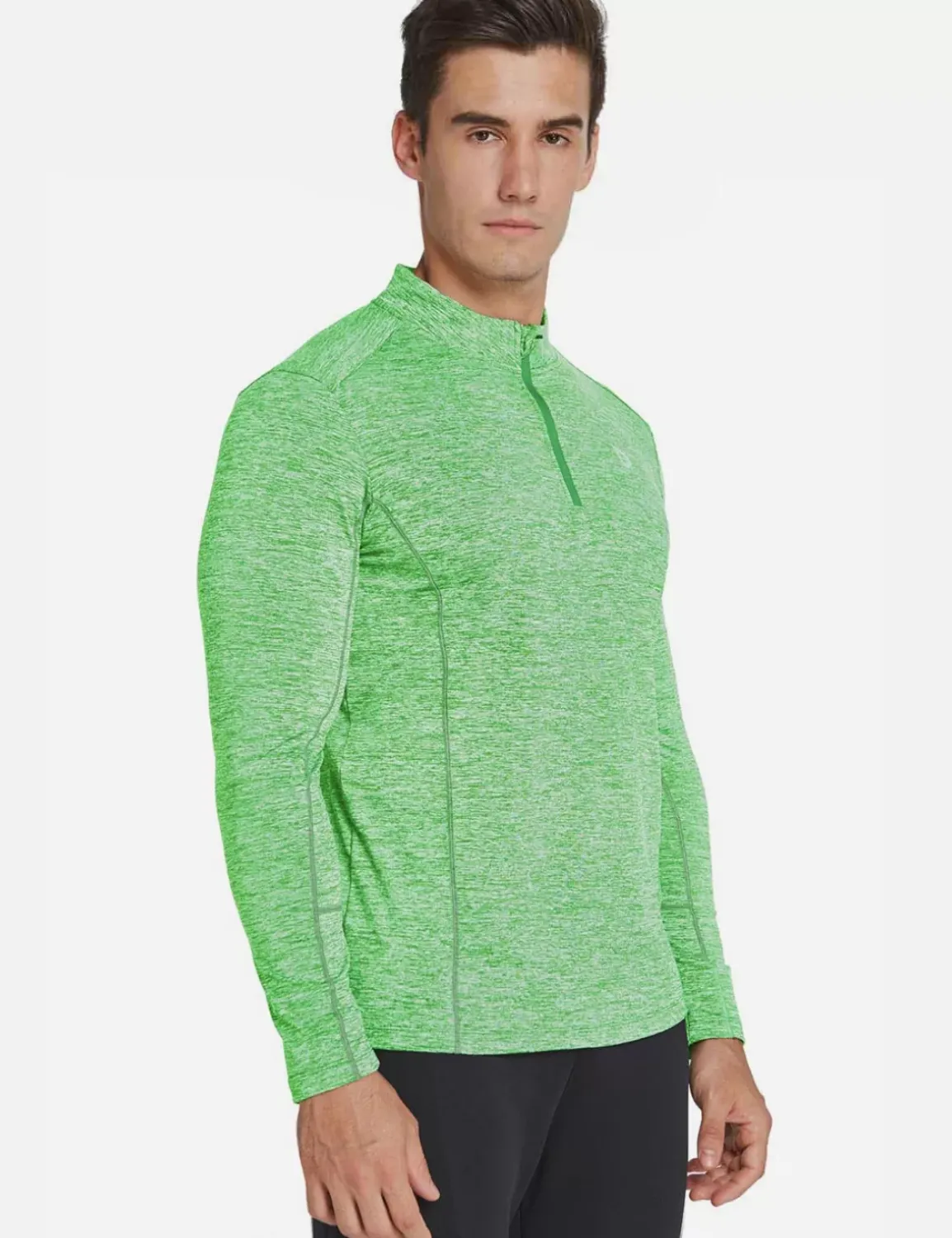 Baleaf Laureate Thermal Mock Neck Pullover^Men Fleece-Lined
