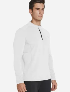 Baleaf Laureate Thermal Mock Neck Pullover^Men Fleece-Lined