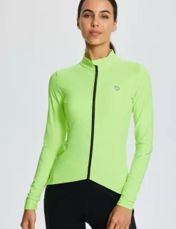 Baleaf Laureate Thermal Pocketed Cycling Jersey^Women Jerseys & Track Jackets