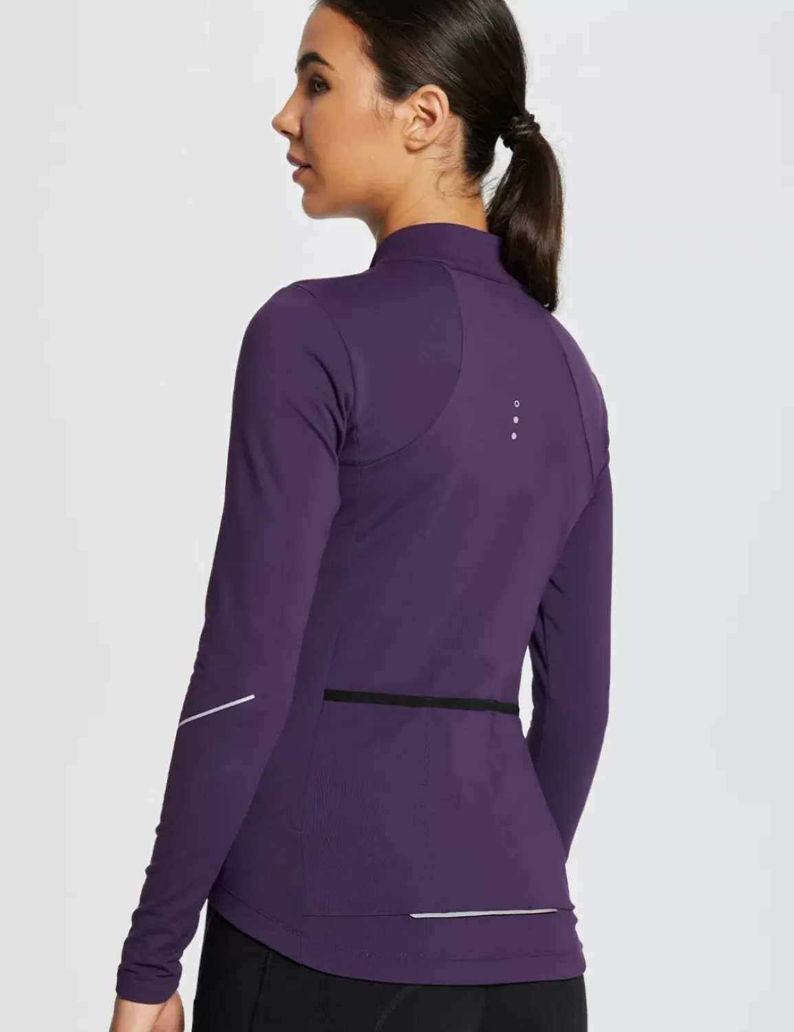 Baleaf Laureate Thermal Pocketed Cycling Jersey^Women Fleece-Lined