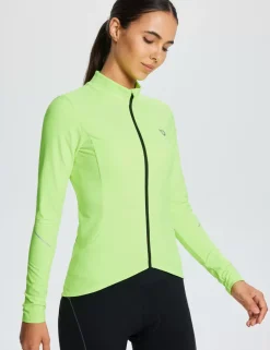 Baleaf Laureate Thermal Pocketed Cycling Jersey^Women Fleece-Lined