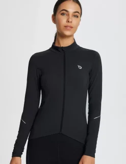 Baleaf Laureate Thermal Pocketed Cycling Jersey^Women Fleece-Lined
