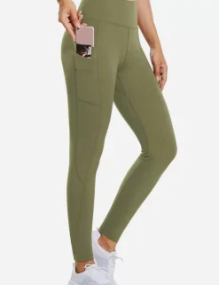 Baleaf Laureate Thermal Zipper Pocket Leggings^Women Fleece-Lined