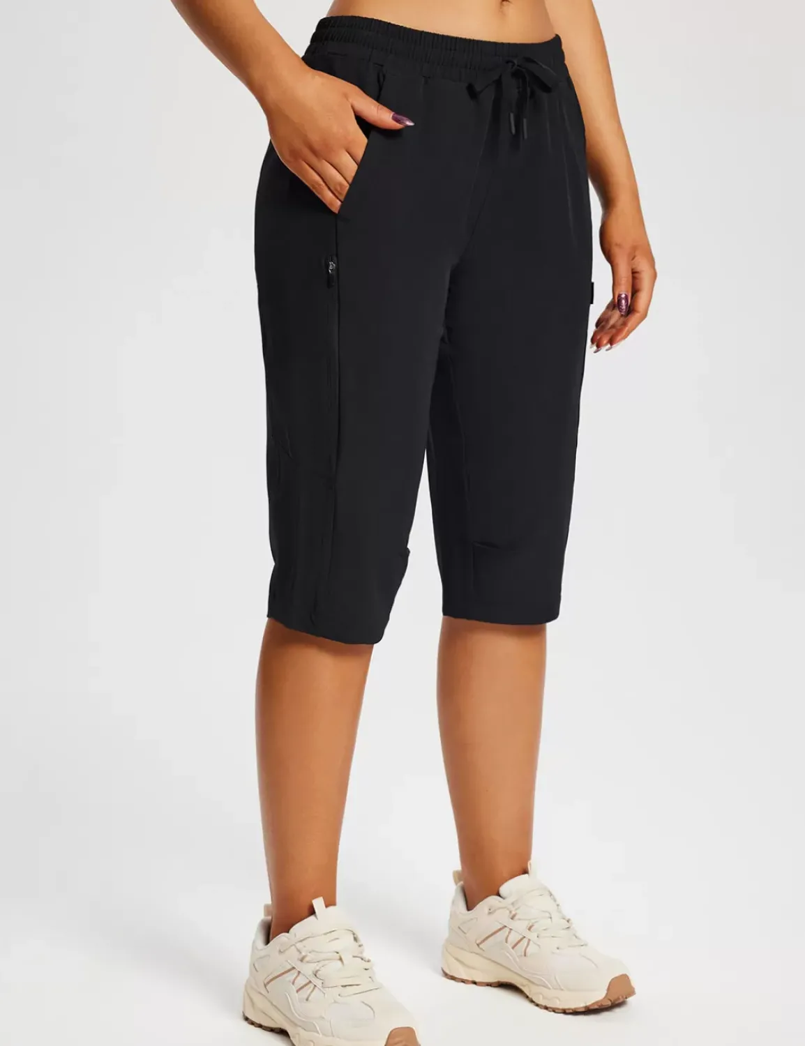 Baleaf Laureate Upf 50+ Dwr Capris^Women Knee-Length