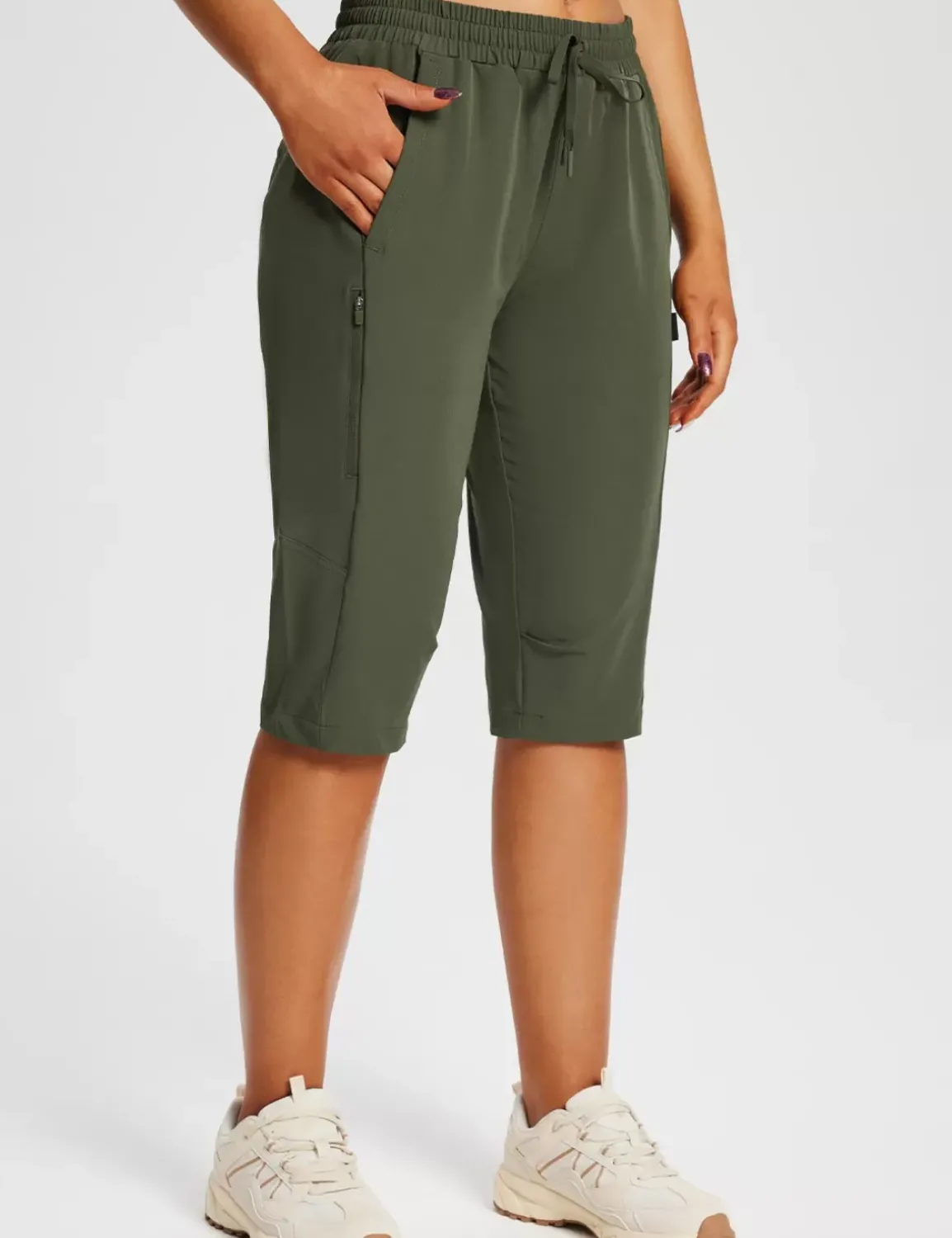Baleaf Laureate Upf 50+ Dwr Capris^Women Knee-Length