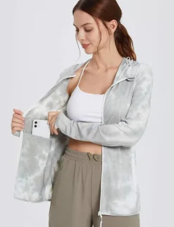 Baleaf Laureate Upf 50+ Tie Dye Sun Hoodie^Women Upf50+