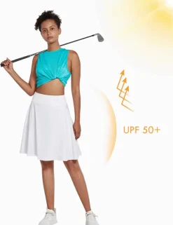 Baleaf Laureate Upf50+ Pleated Skort^Women Knee-Length