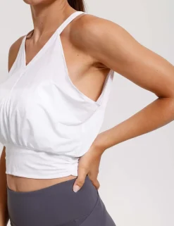 Baleaf Laureate V Neck Cropped Tank Top^Women Short-Sleeved & Tank Tops