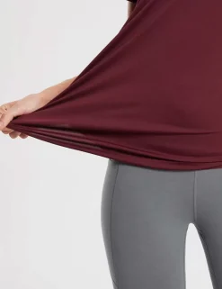 Baleaf Laureate V Neck Mesh Back Shirts^Women Short-Sleeved & Tank Tops