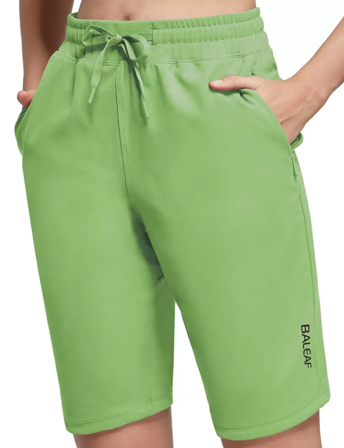 Baleaf Laureate Zipper Pocket Bermuda Shorts^Women Shorts & Underwear