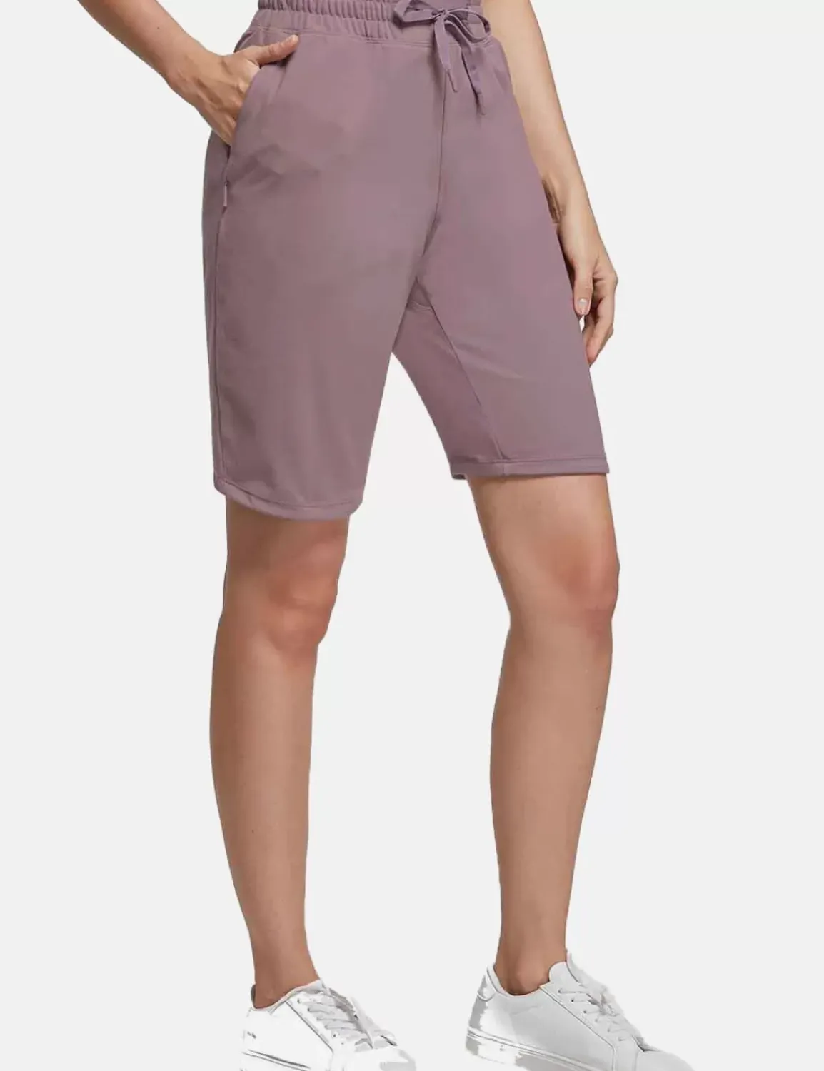 Baleaf Laureate Zipper Pocket Bermuda Shorts^Women Shorts & Underwear