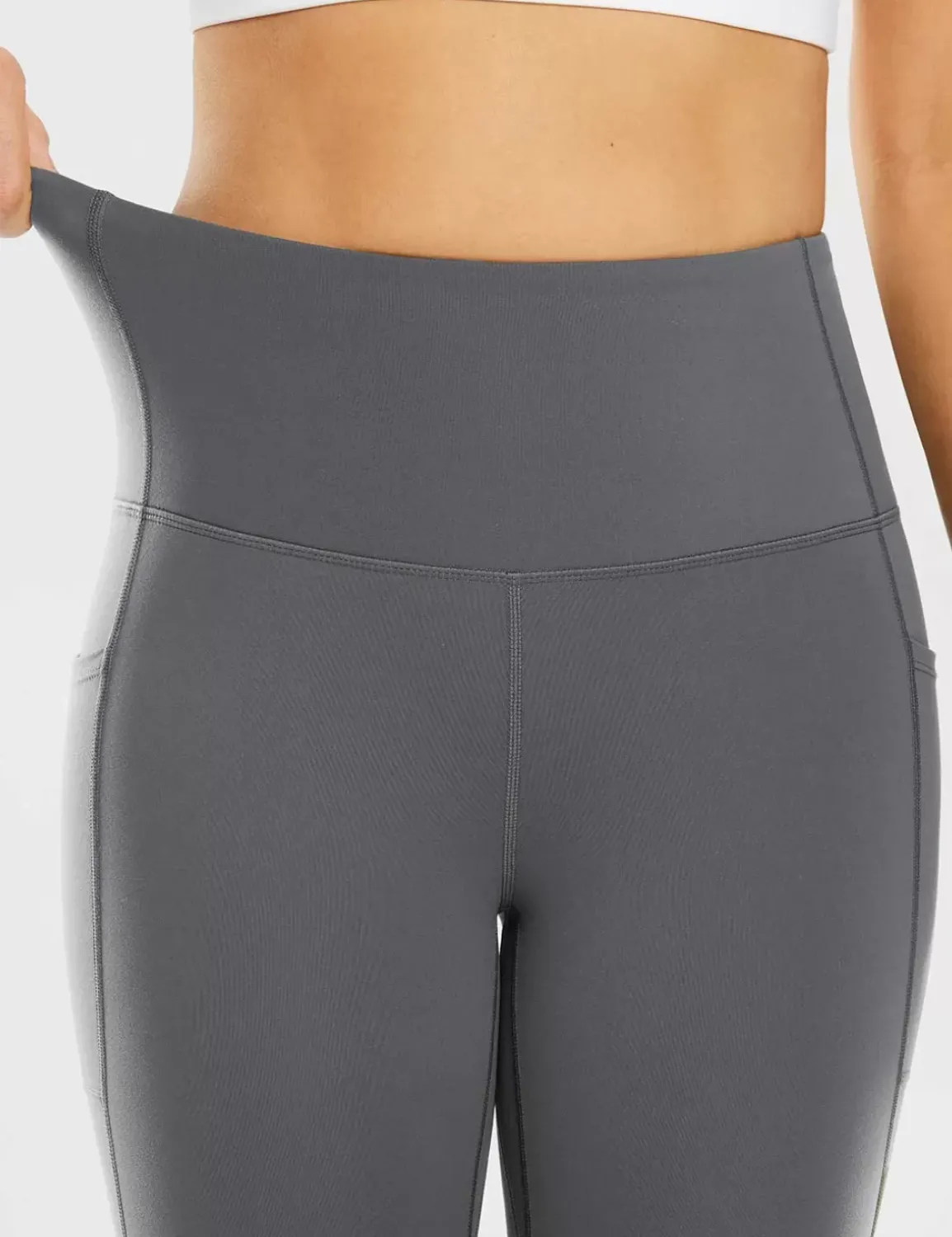 Baleaf Nuleaf High-Rise 19" Capris^Women Knee-Length
