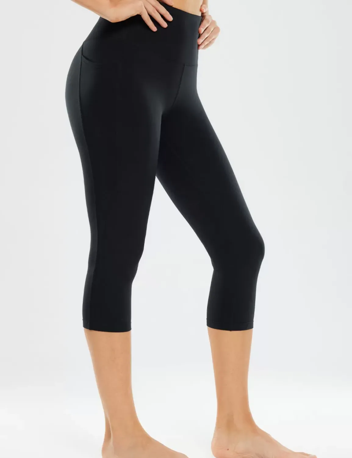 Baleaf Nuleaf High-Rise 19" Capris^Women Knee-Length