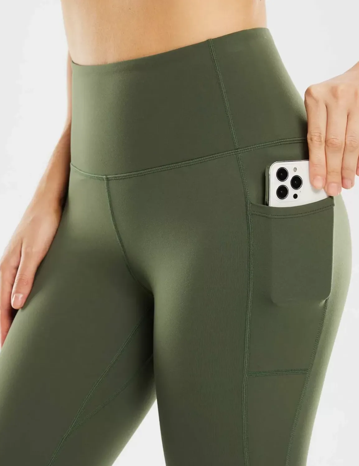 Baleaf Nuleaf High-Rise 19" Capris^Women Knee-Length