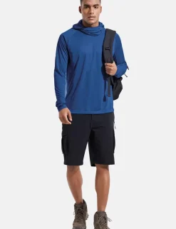 Baleaf Procool Upf50+ Neck Gaiter Sun Hoodie^Men Upf 50+