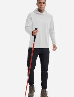 Baleaf Procool Upf50+ Neck Gaiter Sun Hoodie^Men Long-Sleeved Shirts