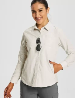 Baleaf Quick-Dry Upf 50+ Sun Shirts^Women Long-Sleeved